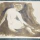 Painting signed in Chinese ink “female back”