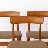 Set of 3 Vintage Teak Dining Chairs by Farsø Stolefabrik, 1960s Danish