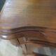 Curved showcase library carved wood 2 doors mahogany English style