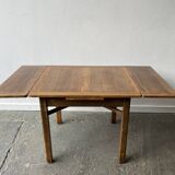 1930’s vintage oak draw leaf dining table