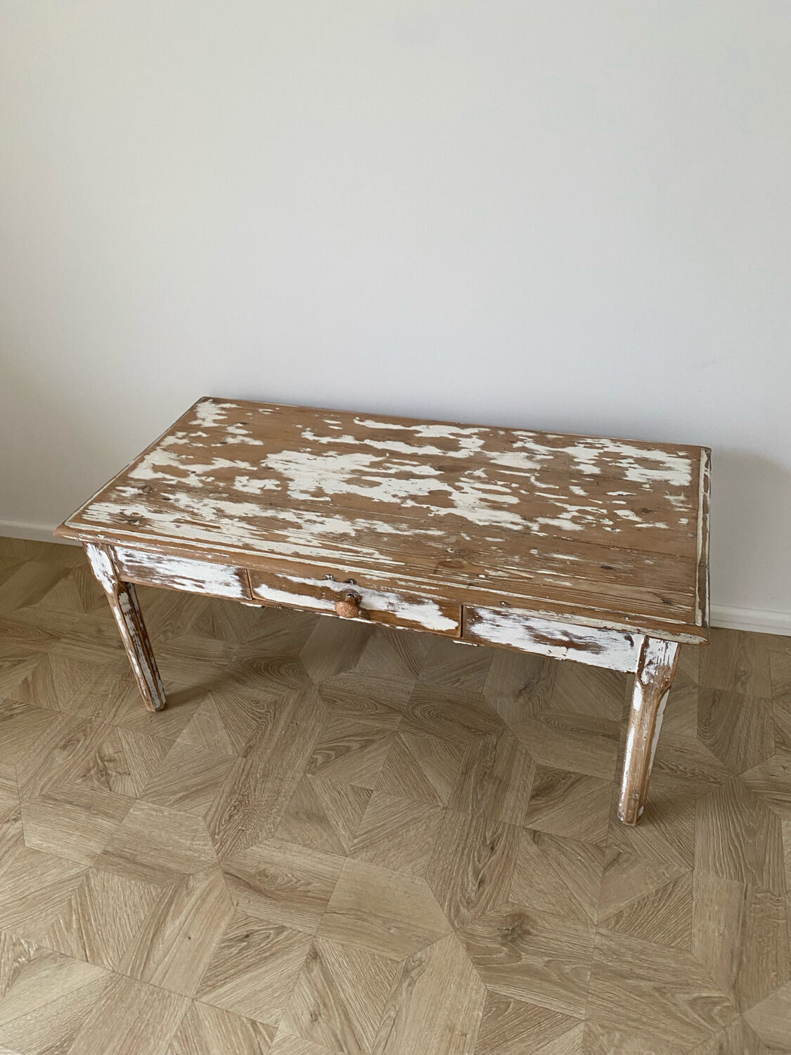 Wooden coffee table