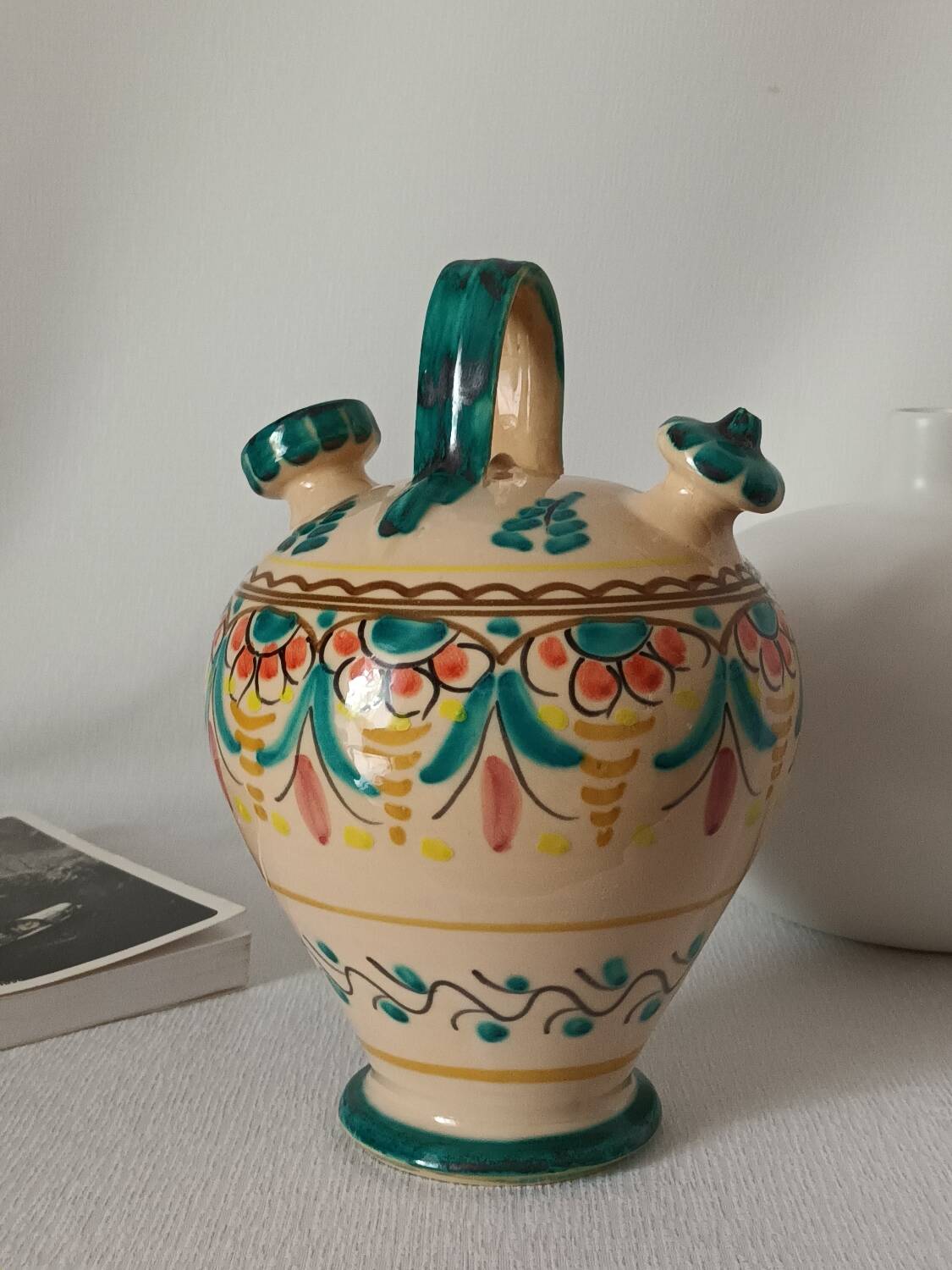Vintage ceramic gargoulette Italy
