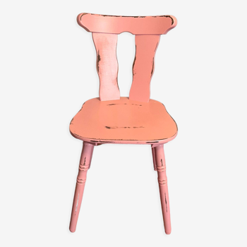 Pink pastry farmhouse chair