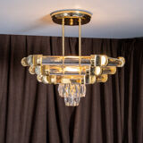 Lustre en crystal de Nachtmann Leuchten années 1970