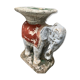 Statut de jardin éléphant