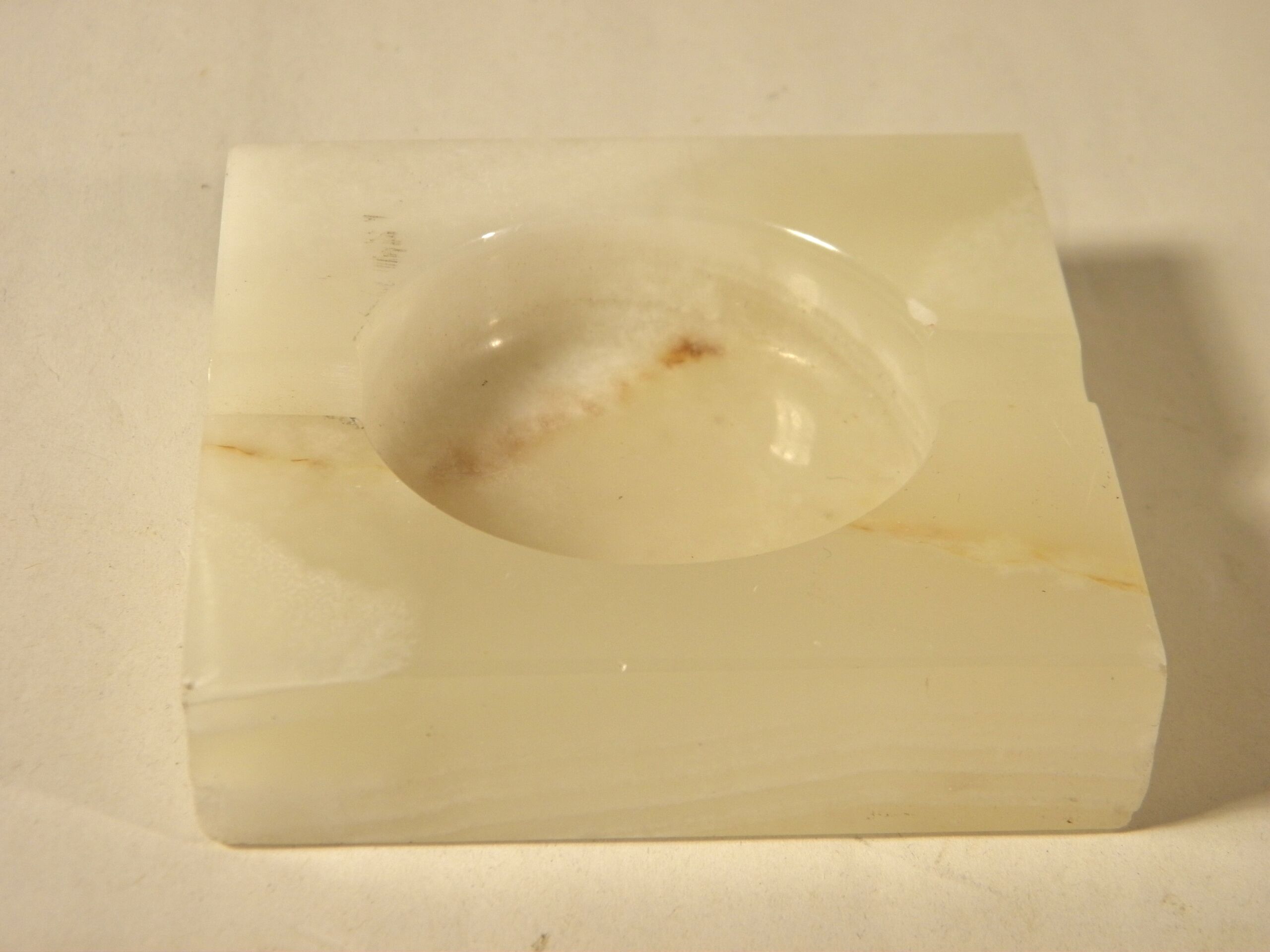 Alabaster ashtray