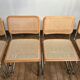 4 chaises Cesca B32 de Marcel Breuer