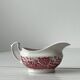 Porcelain gravy boat 'The constable series Bicentennial' pink