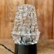 Vintage glass bedside lamp
