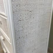 Vintage wicker chest of drawers