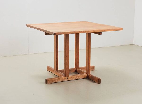 Table à manger Borge Mogensen Modèle 6288 pour Fredericia Danemark 1961