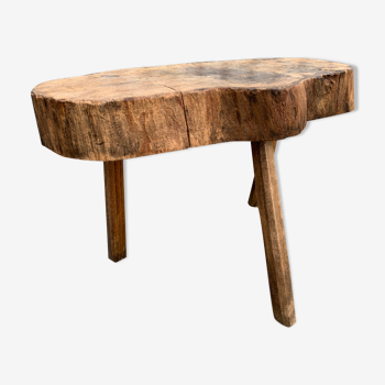 Table tripode bois massif