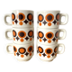 Tasses expresso empilables ,années 70