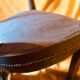 Pair of Empire style restoration armchairs from the 19th century.