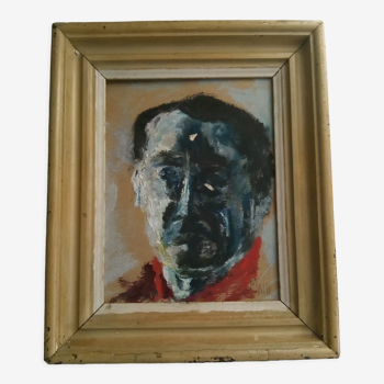 Portrait oil painting 1954