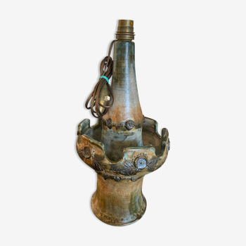 Vintage ceramic lamp foot