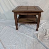 small coffee table wood and bamboo