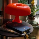 60s-70s style mushroom lamp