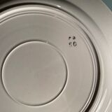 Set of 12 vintage flat plates