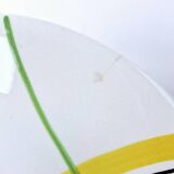 6 Vintage Gien Flat Plates Sarabande Model