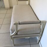 Updated bed end bench 3 seats baroque style