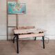 Old double school desk