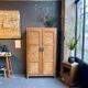 Art Deco solid wood wardrobe