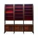 Rosewood modular shelving unit, Italian design, 1960s, production: Italy