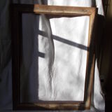 Wooden frame 74 x 57.5 black border