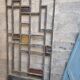 Art Deco period house door in cast iron