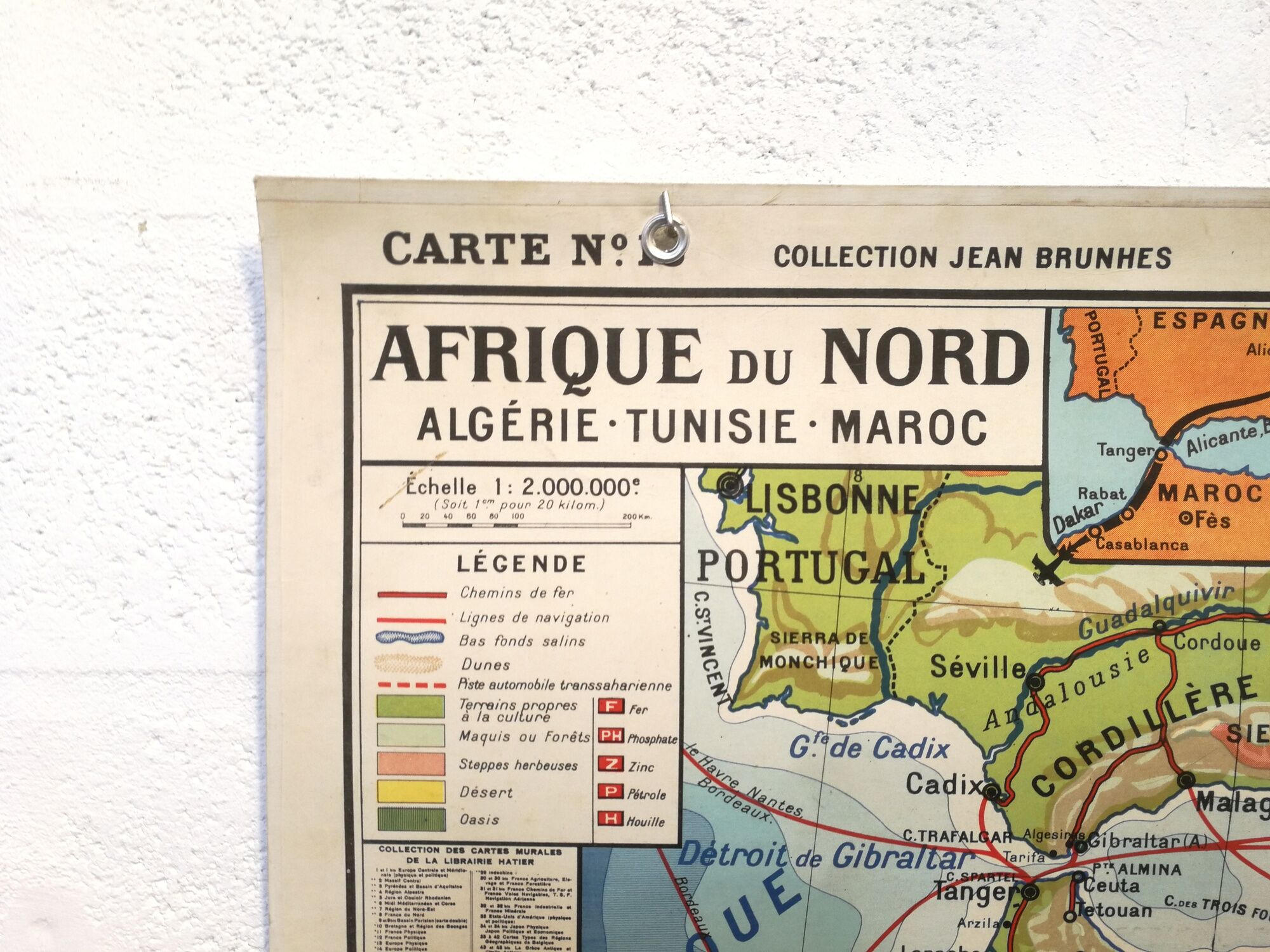 Map N ° 18 j. Brunhes North Africa