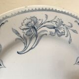 Lot of 6 plates Lunéville Art Nouveau