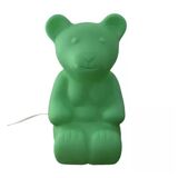 JELLY BEAR lamp, green teddy bear night light