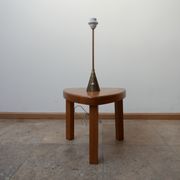 Mid-Century Brass Table Lamp by Sonja Katzin
