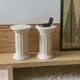 Pair of bright sofa ends