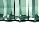 Table basse en verre  des années 70