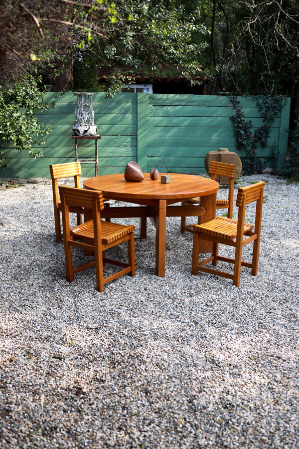 Table en orme maison regain