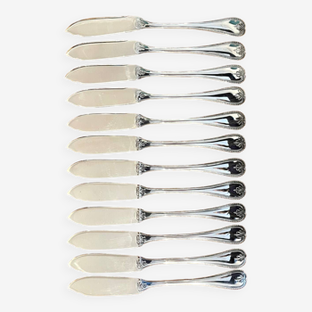 Christofle Malmaison 12 fish knives very good condition