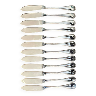 Christofle Malmaison 12 fish knives very good condition