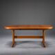 Table à manger extensible en teck de style danois de Glostrup, années 1960