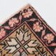 Tapis vintage antique rouge et crème 5x9 142x267 cm SK 19962