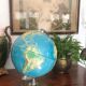 Luminous terrestrial globe Grange Batlière 1975