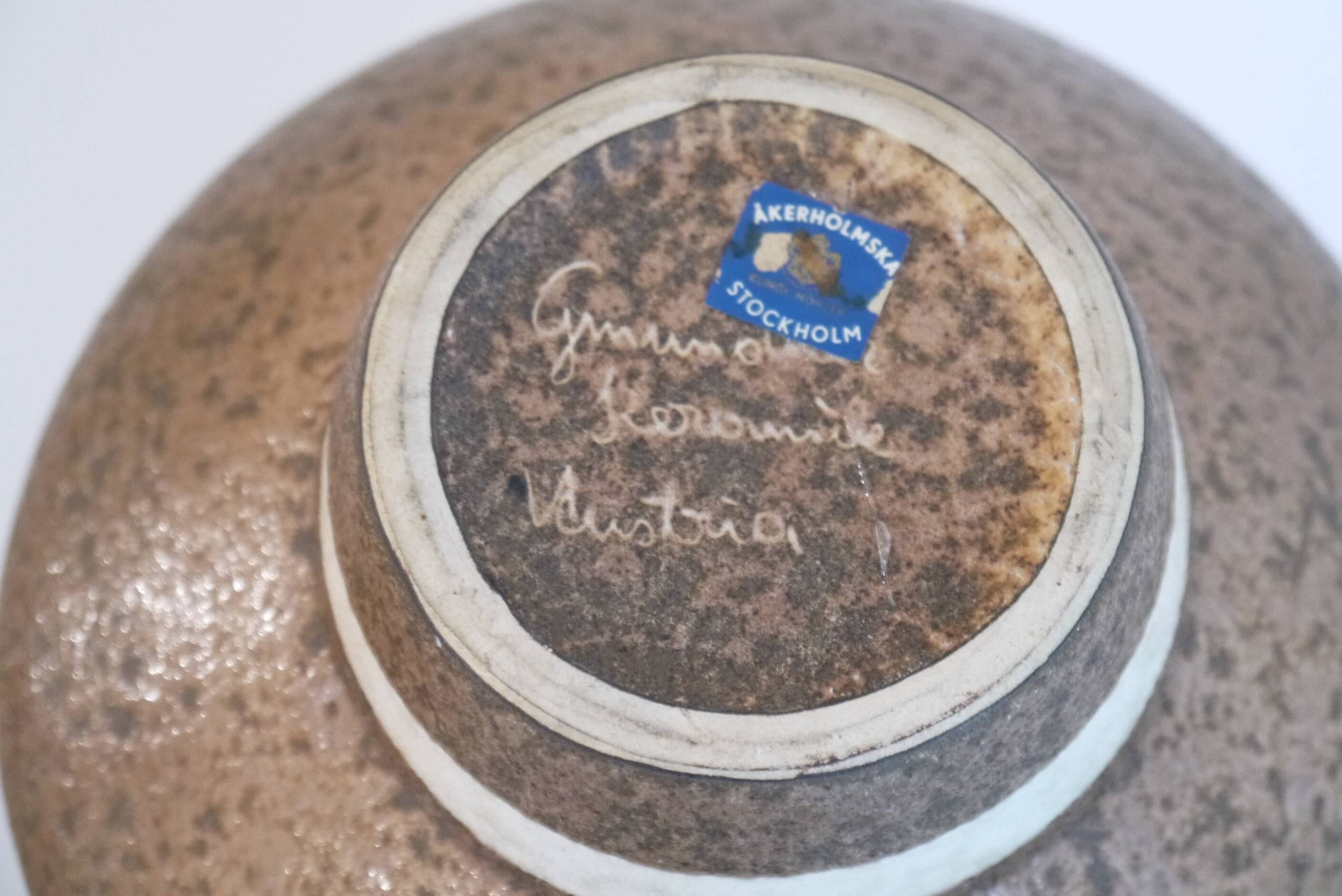 Vase autrichien de Gmundner Keramik, 1960
