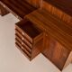 Italian mid century wall unit George Coslin for 3V Arredamenti, 1960s