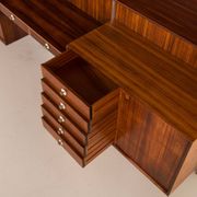 Italian mid century wall unit George Coslin for 3V Arredamenti, 1960s