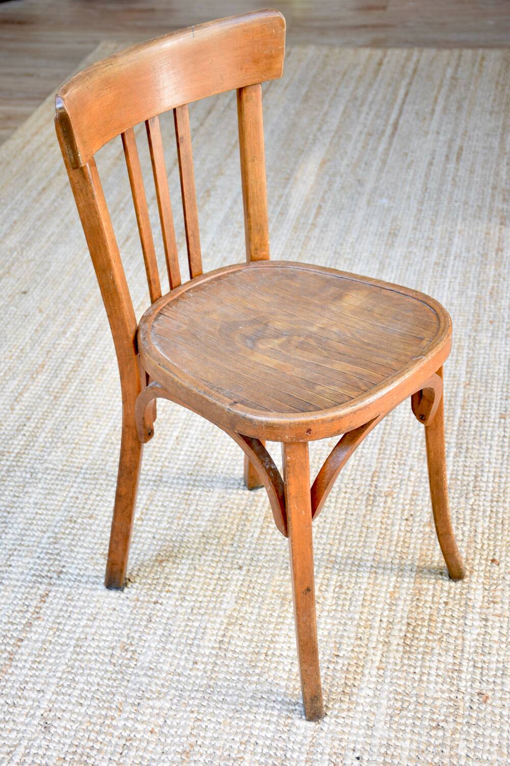 Duo of Baumann bistro chairs