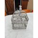 Cage à oiseaux en fer forgé