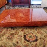 Gold magnifying glass coffee table 70