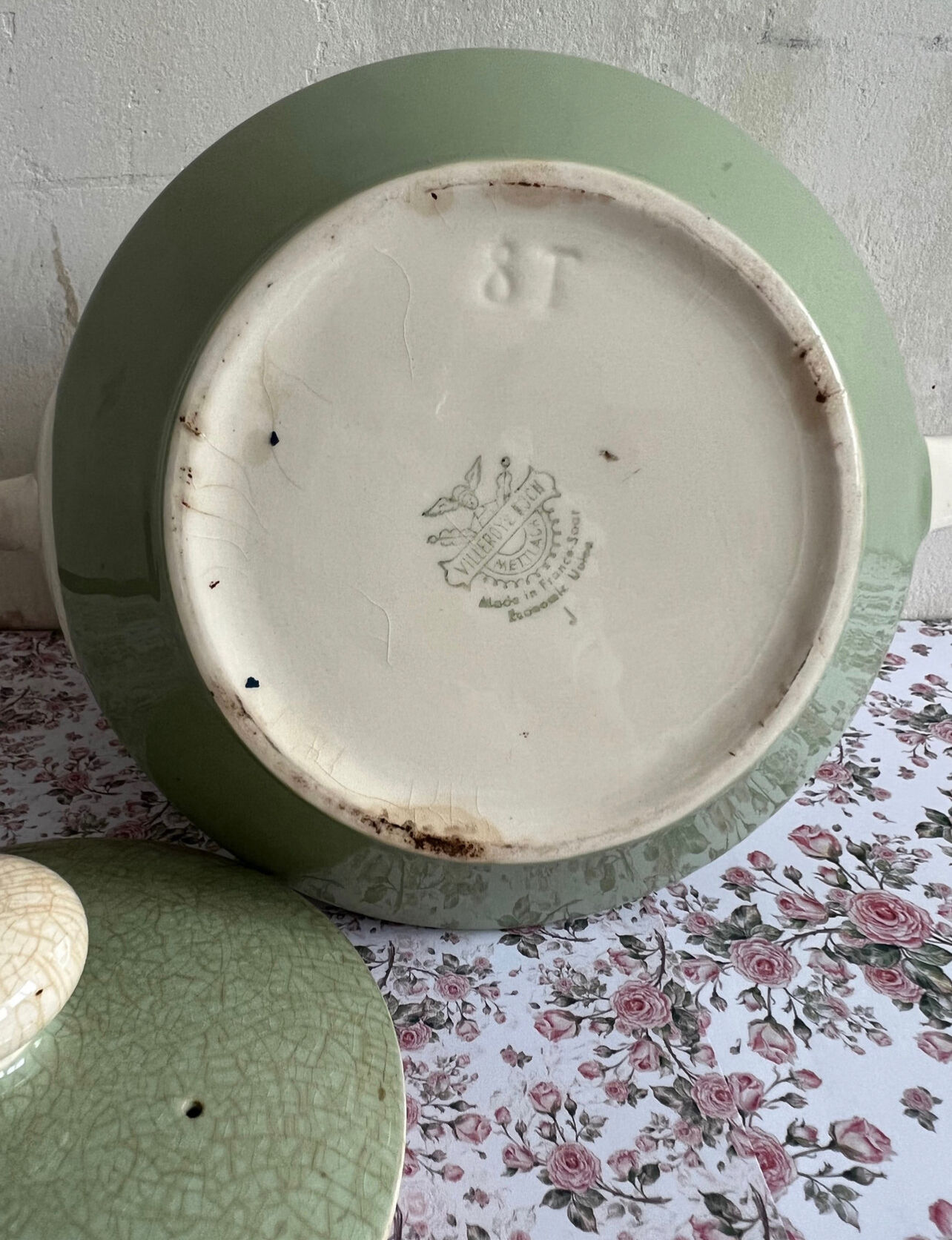 Almond green teapot Villeroy & Boch