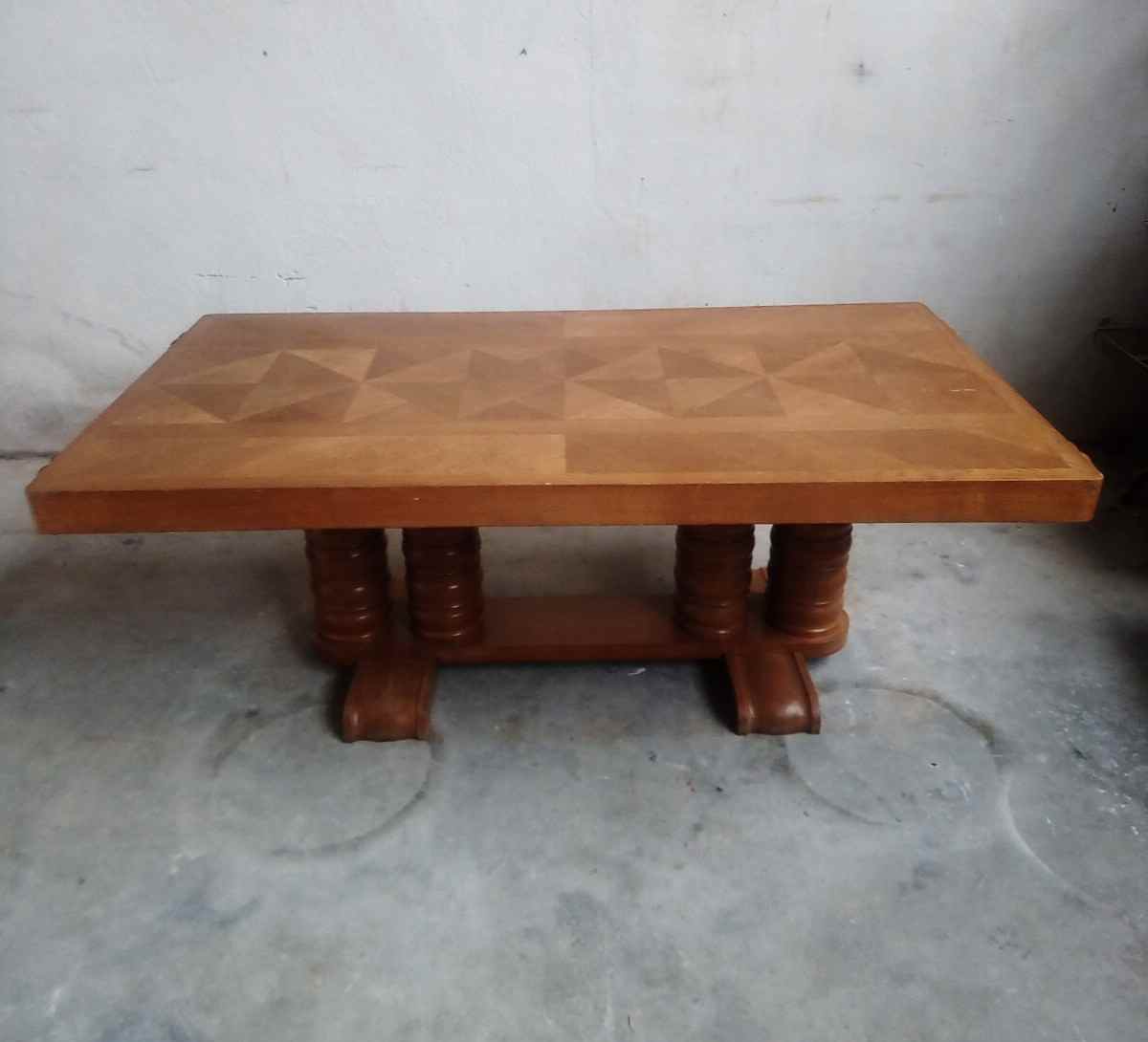 Art deco dining table